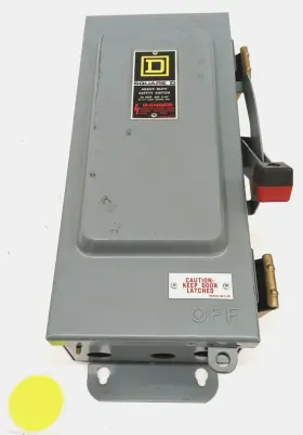1042040-2014 SQUARE D Fusible Safety Switch Vac Amp
