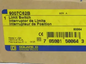 9007-C62B SQUARE-D Oiltight Limit Switch Plug Cw #2