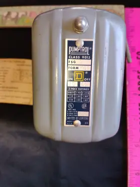 9013FSG2 SQUARE D Pumptrol Pressure Switch #3