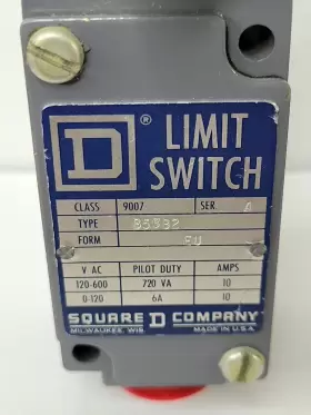 B53B2 SQUARE D Limit Switch #3