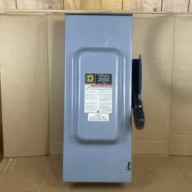 HU363 SQUARE D Safety Switch Pole Volt Amp #2