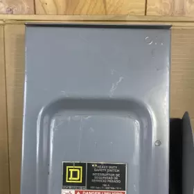 HU363 SQUARE D Safety Switch Pole Volt Amp #3