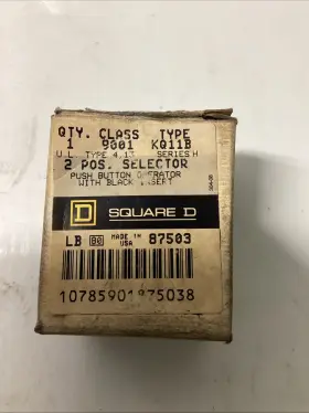 KQ11B SQUARE D Selector Push