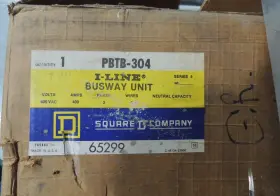 PBTB304 SQUARE D Line Busway Unit