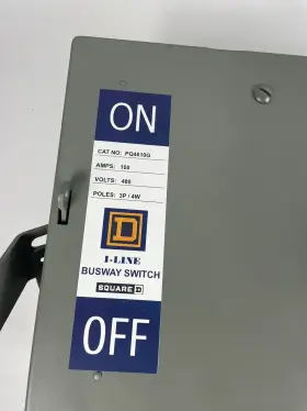 PQ4610 SQUARE D Line Fusible Bus Busway Plug Amp #2
