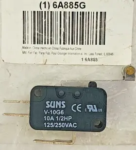 V-10G6 SUNS Limit Switch Microswitch Amp