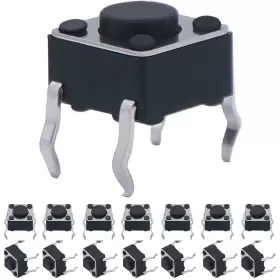 603935036535 TAISS Pcb Momentary Tactile Tact Push Switch Pin