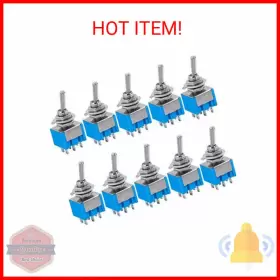 635648190327 TAISS Mini Toggle Switch Position Miniature Swit