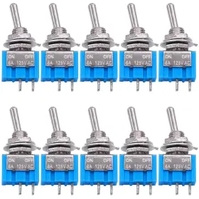 705353370366 TAISS Spst Mini Toggle Switch Pin Position Swi