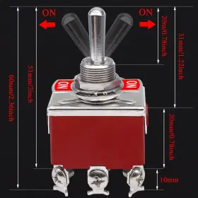 722737285696 TAISS Momentary Toggle Switch Position Cap #3