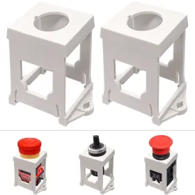 F-G032 TAISS Push Switch Din Rail Mounting Bracket Diamet