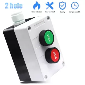 HB2-START TAISS Momentary Push Switch Sign Ac #3