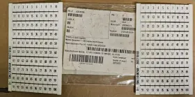 1SNA233030R2600 BUCHANAN TERMINAL BLOCKS Marker Horizontal