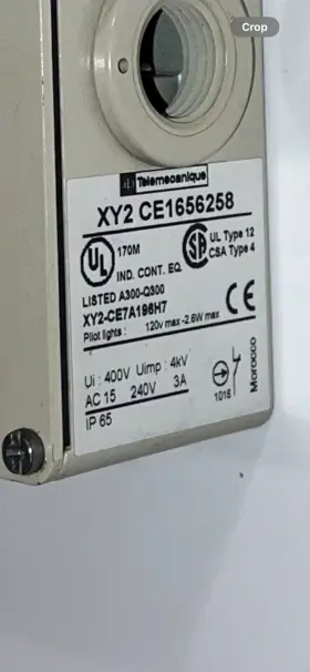 XY2-CE1656258 TELEMECANIQUE Safety Switch Led Pilot Light #3