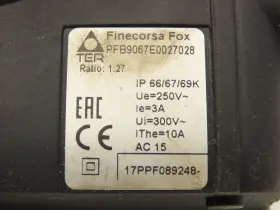 PRSL0036XX TER Finecorsa Fox Rotary Limit Switch #2