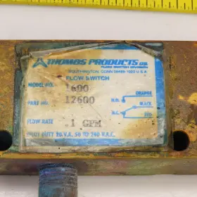12600 THOMAS Gas Flow Switch #2