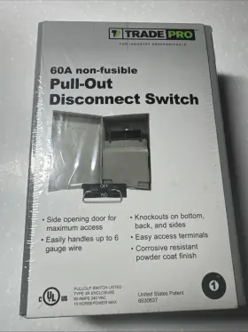 095247147588 TRADE PRO Fusible Disconnect
