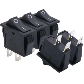 654913663076 TWIDEC Rocker Switch Pins Position Ac Spst