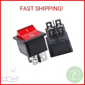 654913663151 TWIDEC Rocker Switch Ac Dpst Pins Position