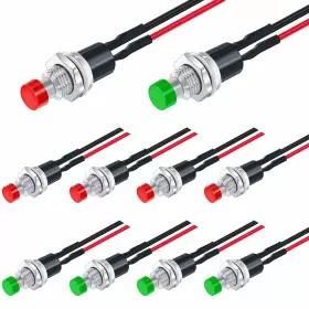 704768699598 TWIDEC Ac Pins Spst Mini Momentary Push