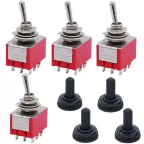 704768699758 TWIDEC Mini Toggle Switch Position Pins Ac