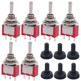704768699949 TWIDEC Mini Momentary Toggle Switch Spdt Pins