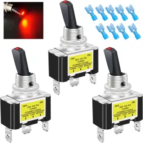 ASW-07D-2-R-DZ TWIDEC Rocker Toggle Switch Spst Car Automot