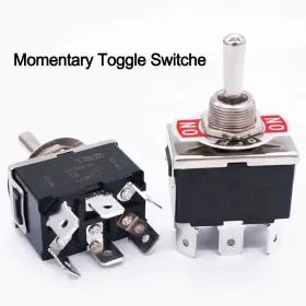 445034530544 TWTADE Momentary Rocker Toggle Switch Pin #2