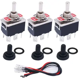 744110642506 TWTADE Momentary Rocker Toggle Switch Pin