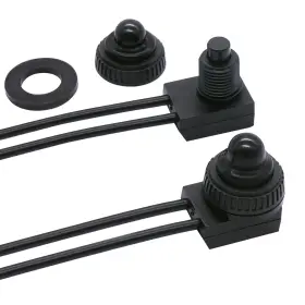 Car-w TWTADE Waterproof Rv Push Switch Spst Motorcyc