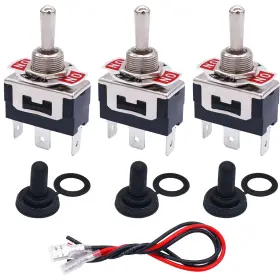 789659500603 TWTADE Latching Toggle Rocker Switches Pin Spdt