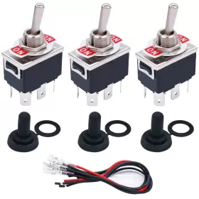 789659500641 TWTADE Toggle Rocker Switches Pin Position Heav