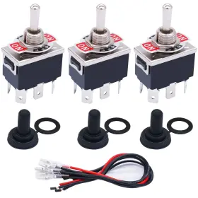 CA-E-TEN-1322MZX TWTADE Latching Toggle Rocker Switches Pin