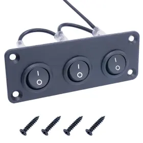 KCD1-5-101-BZ-X TWTADE Gang Rocker Switch Panel Round