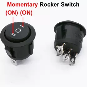 KCD1-5-123 TWTADE Momentary Boat Rocker Switch Pin Position #2