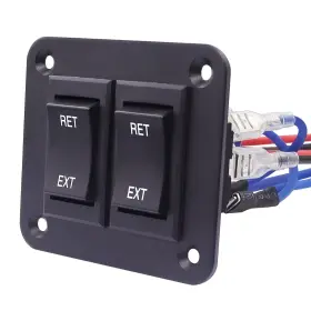 KCD2-7-223-6PIN TWTADE Momentary Polarity Reverse Rocker Rv