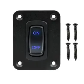 732214570825 ULITECO Rocker Switch Panel Gang Toggle Boat