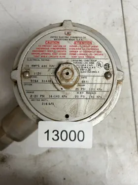 9764-S144B UNITED ELECTRIC CONTROLS Pressure Control Switch