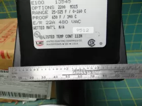 E100-13545 UNITED ELECTRIC CONTROLS Heat Trace Temperature #3