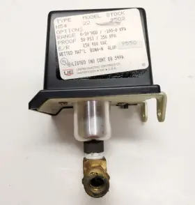 H54-22 UNITED ELECTRIC CONTROLS Vacuum Pressure Switch