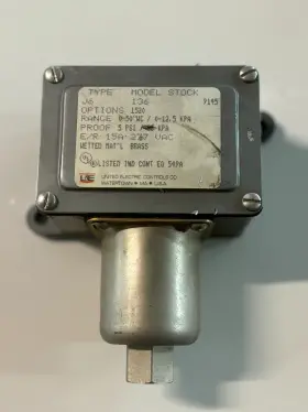 J21K254 UNITED ELECTRIC CONTROLS Vac #2