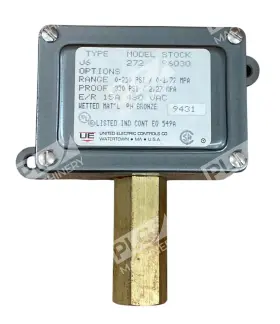 J6-272 UNITED ELECTRIC CONTROLS Ue Pressure Switch