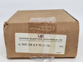 J6-258 UNITED ELECTRIC Pressure Switch Vac Amp #2