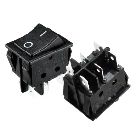604267965074 UXCELL Ac Terminal Position Boat Rocker Switch