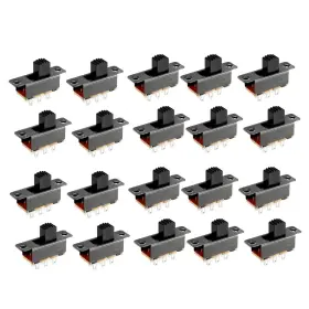 679134215187 UXCELL Vertical Slide Switch Terminals Pcb Panel