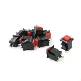 700724505835 UXCELL Momentary Action Square Push Switch Ac