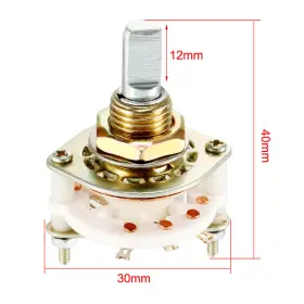 714998402516 UXCELL Selectable Deck Channel Rotary Switch #2