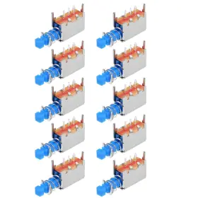 784958055267 UXCELL Push Switch Spst Pin Position Locking