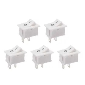 784958555972 UXCELL Mini Boat Rocker Switch Toggle Ac