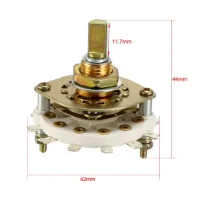 A18082900UX0483 UXCELL Pole Position Channel Rotary Switch Kn #2